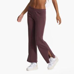 Vuori Plum Wide Leg Split Flare Sweatpants